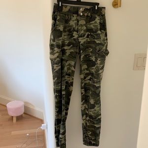 Camo Cargo Joggers